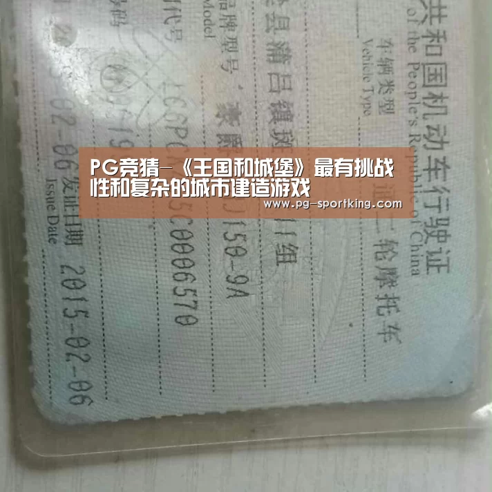 PG竞猜-《王国和城堡》最有挑战性和复杂的城市建造游戏(图2) PG体育
